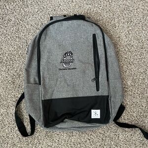 Adams Charcoal and Black Backpack